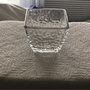 Disaronno Clear Glass Square Bowl